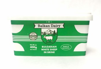 Balkan Dairy Bulgarian White Sheep Feta Cheese 400g R