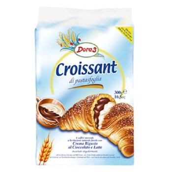 Antonelli Dora Croissant with Bigusto Vanilla and Chocolate Filling 300g