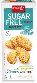 Sweet Plus Sugar Free Coconut Biscuits 100g
