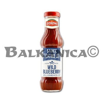 Deroni Wild Blueberry Meat Sauce 320g