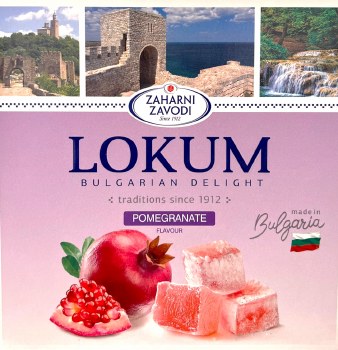 Zaharni Zavodi Pomegranate Turkish Delight Lokum 170g