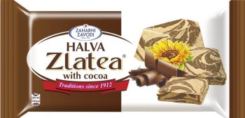 Zaharni Zavodi Sunflower Halva with Cocoa 180g