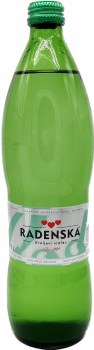 Radenska Sparkling Mineral Water Glass Bottle 750ml