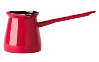 EMO Enamelware Red Coffee Pot 8cm
