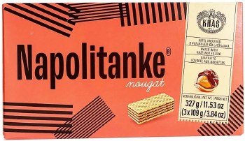 Kras Hazelnut Wafers Napolitanke 327g