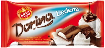 Kras Dorina Ledena Filled Chocolate Bar 100g