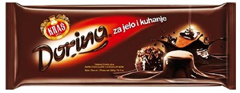 Kras Dorina Dark Baking Chocolate 300g