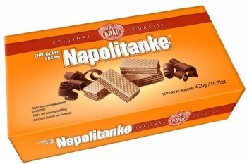 Kras Chocolate Cream Wafers Napolitanke 420g