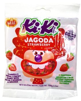 Kras KiKi Strawberry Candy 100g