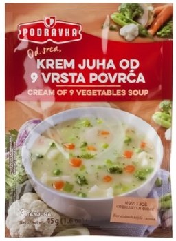 Podravka Cream of 9 Vegetables Soup 45g