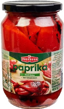 Podravka Roasted Red Peppers 650g