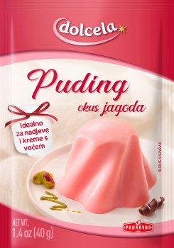 Podravka Strawberry Pudding 40g