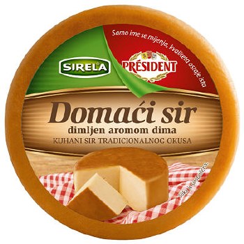 President Domaci Dimljeni Smoked Cheese 300g R
