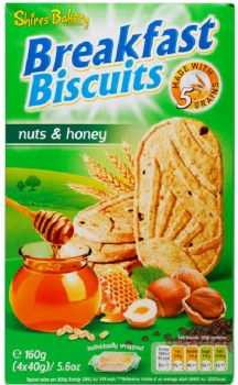 Koestlin Nuts and Honey Breakfast Biscuits 160g