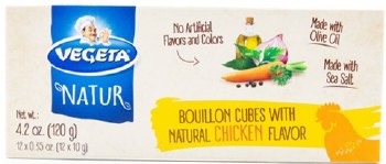 Podravka Vegeta Natur Natural Chicken Bouillon Cubes 120g
