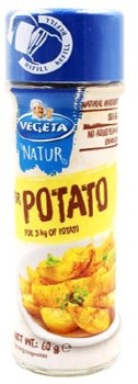 Podravka Vegeta Natur Potato Seasoning Mix Glass Shaker 60g