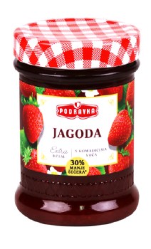 Podravka Strawberry Jam Jagoda Extra Dzem 320g