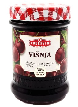 Podravka Sour Cherry Visnja Extra Dzem Jam 320g