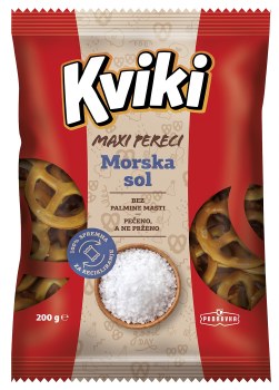 Podravka Kviki Maxi Pereci Pretzels with Salt 200g