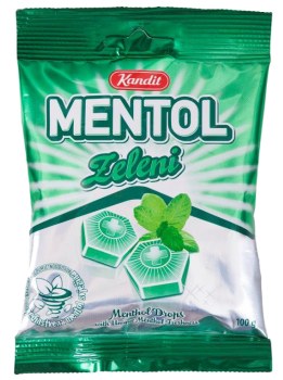 Kandit Mentol Hard Candy Zeleni 100g