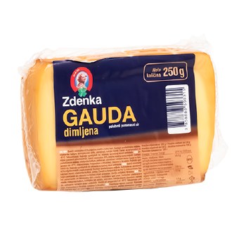 Zdenka Smoked Gouda Semi Hard Cheese 250g R