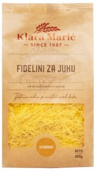 Klara Maric Durum Fidelini Fine Pasta Noodles 400g