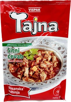 Vispak Tajna Small Kebab Seasoning Mix 50g