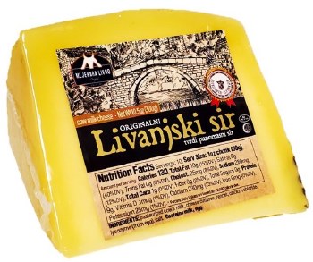 MIjekara Livno Livanjski Cows Milk Cheese 300g R