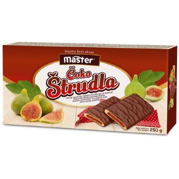 Master Smokve Chocolate Covered Fig Strudels 250g