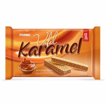 Swisslion Takovo Karamel Vafel Wafers 180g