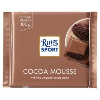 Ritter Sport Alpine Milk Chocolate With Cocoa Mousse 100g