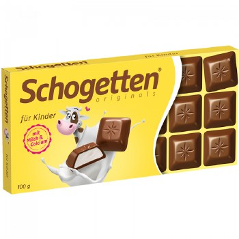 Schogetten Fur Kinder Chocolate 100g