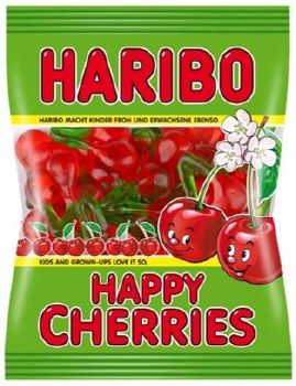 Haribo Happy Cherries Gummy Candy 175g