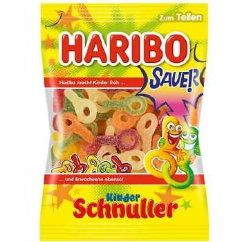 Haribo Sour Kinder Schnuller Gummy Candy 175g