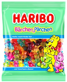 Haribo Barchen Parchen Sweet and Sour Bear Gummies 160g