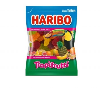 Haribo Tropifrutti Tropical Fruit Gummy Candy Mix 175g