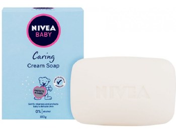 Nivea Baby Caring Cream Soap Bar 100g