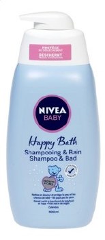 Nivea Baby Happy Bath Shampoo and Bath Soap 550ml