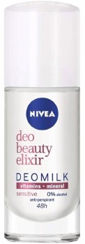 Nivea Sensitive Roll On Deodorant with Beauty Elixir 40mL