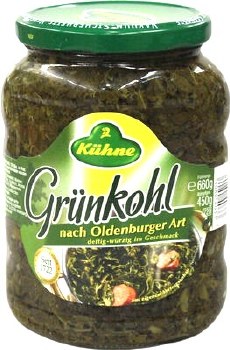 Kuehne Gruenkohl Chopped Kale 660g