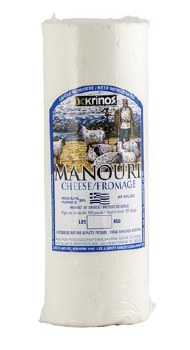 Krinos Manouri Creamy Sheep Cheese Approx 4.7 lbs PLU 112 R
