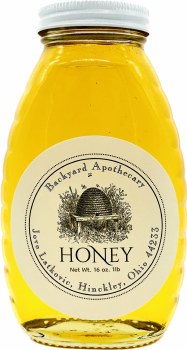 Backyard Apothecary Local Honey 16 oz