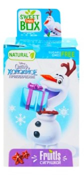 Confitrade Disney Frozen Sweet Box with Fruit Snacks and Toy 5g