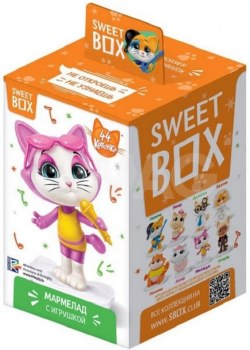 Confitrade Sweet Box 44 Cats Gummies 10g