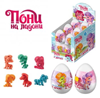 Confitrade Lovely Pony Surprise Egg with Candy 20g 1 piece