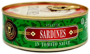 Old Riga Kosher Atlantic Sardines In Tomato Sauce 240g