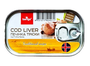 Banga Cod Liver 115g