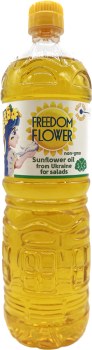 Freedom Flower Non GMO Unrefined Sunflower Oil 1L