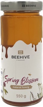 Beehive Spring Blosson Natural Honey 550g