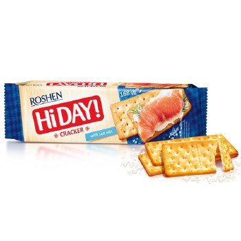 Roshen Hi Day Crackers with Sea Salt 168g